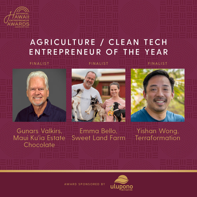 Agriculture / Clean Tech Entrepreneur of the Year Finalists