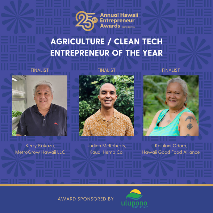 Agriculture / Clean Tech Entrepreneur of the Year